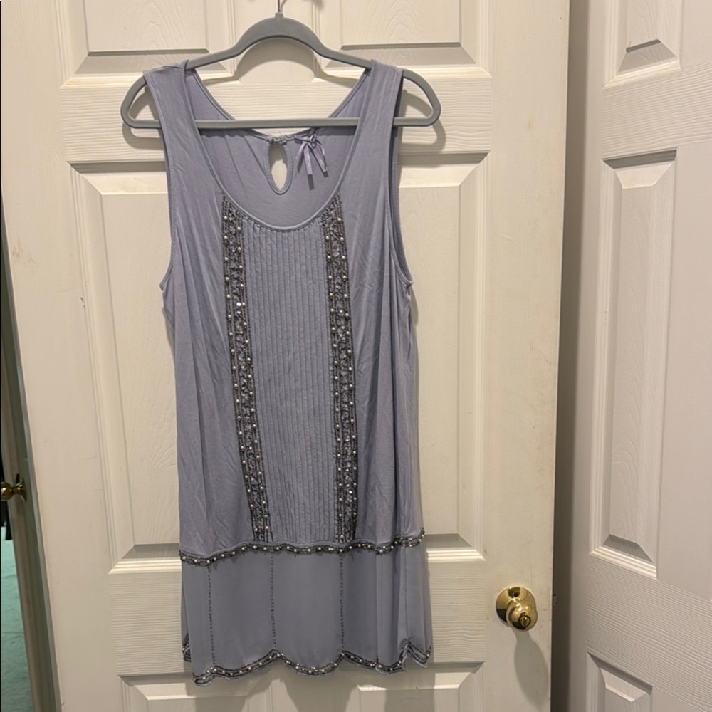 Next Blue Sleeveless‎ Tank Top or dress